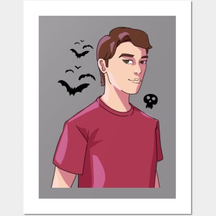 Boy Halloween Posters and Art